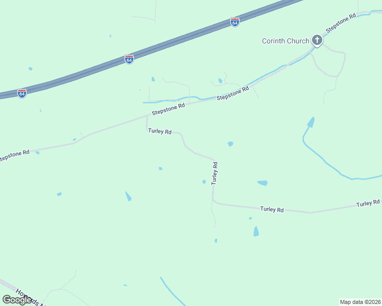map of restaurants, bars, coffee shops, grocery stores, and more near 3200 Turley Road in Mount Sterling