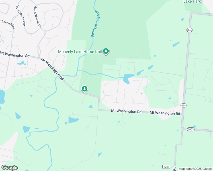 map of restaurants, bars, coffee shops, grocery stores, and more near 6805 Brittany Oak Drive in Louisville