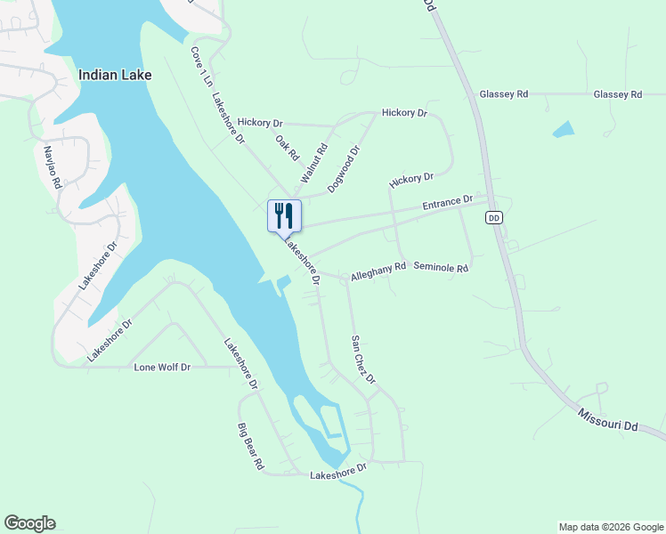 map of restaurants, bars, coffee shops, grocery stores, and more near 2484 Sanchez Drive in Cuba