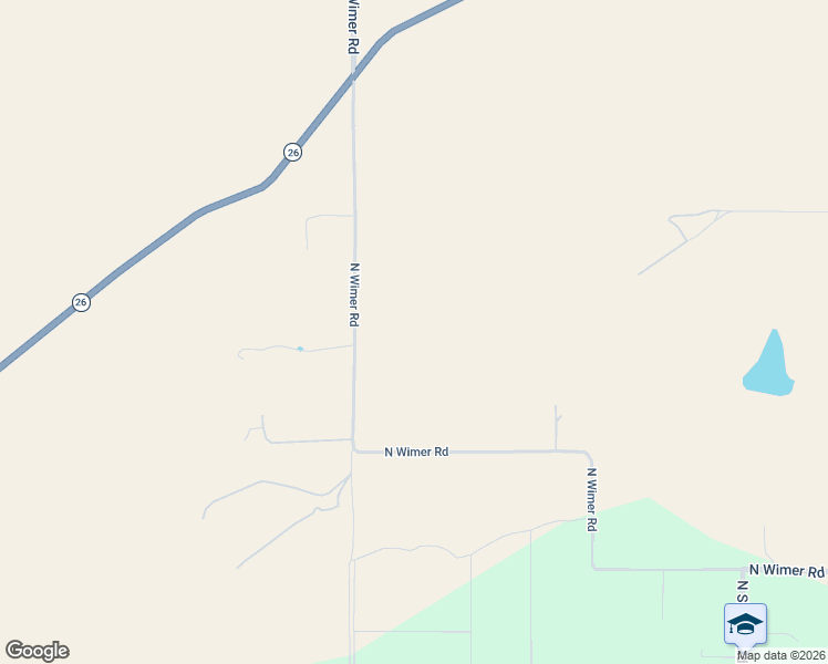 map of restaurants, bars, coffee shops, grocery stores, and more near 11750 North Wimer Road in Linden