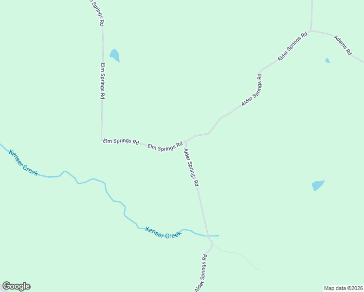 map of restaurants, bars, coffee shops, grocery stores, and more near Alder Springs Road in Iberia