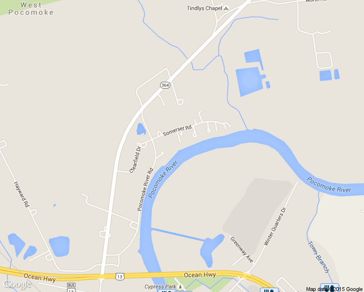 map of restaurants, bars, coffee shops, grocery stores, and more near 34161 Somerset Road in Pocomoke City