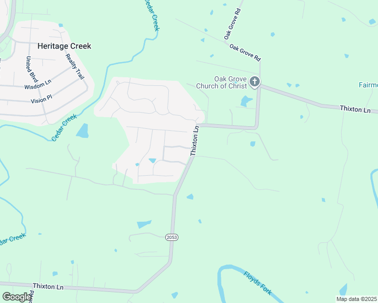 map of restaurants, bars, coffee shops, grocery stores, and more near 11718 Taylor Rae Drive in Louisville