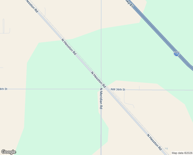 map of restaurants, bars, coffee shops, grocery stores, and more near 3600 North Hesston Road in Newton