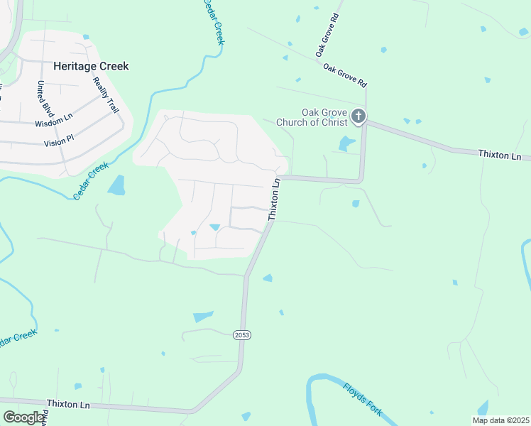 map of restaurants, bars, coffee shops, grocery stores, and more near 11718 Taylor Rae Drive in Louisville