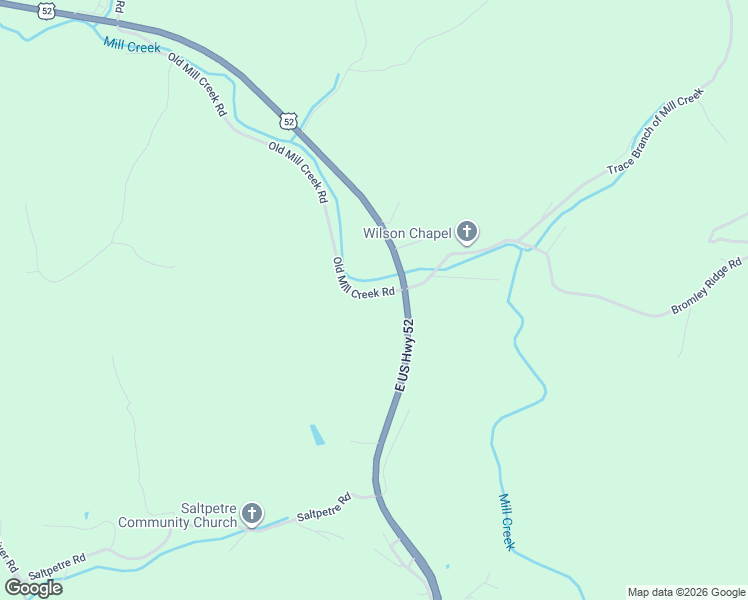 map of restaurants, bars, coffee shops, grocery stores, and more near 62 Old Mill Creek Road in Fort Gay