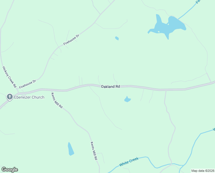 map of restaurants, bars, coffee shops, grocery stores, and more near 3891 Oakland Road in Louisa