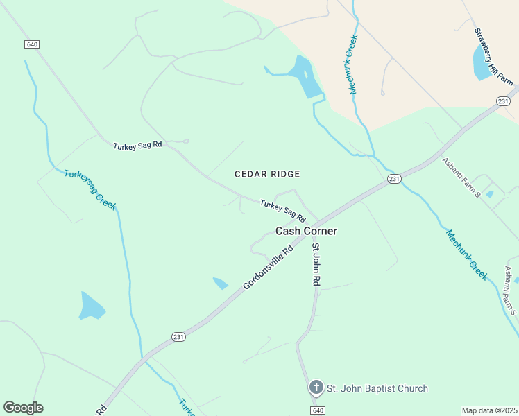 map of restaurants, bars, coffee shops, grocery stores, and more near 6305 Turkey Sag Road in Keswick