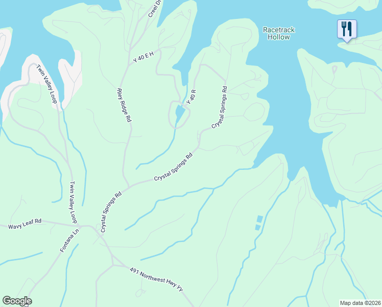 map of restaurants, bars, coffee shops, grocery stores, and more near 399 Crystal Springs Road in Linn Creek