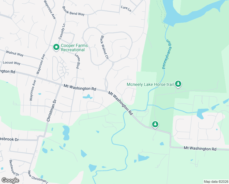 map of restaurants, bars, coffee shops, grocery stores, and more near 11706 Washington Green Road in Louisville
