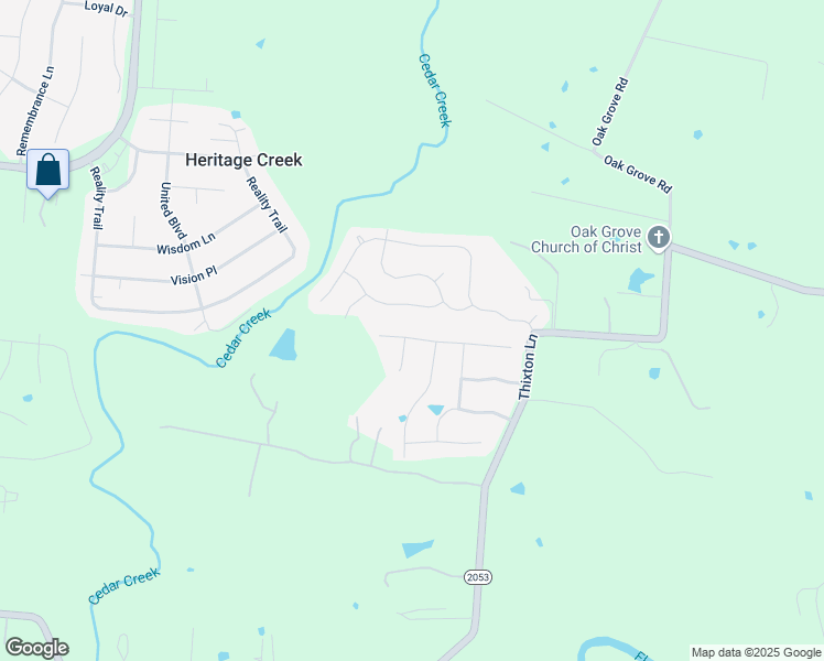 map of restaurants, bars, coffee shops, grocery stores, and more near 11503 Gosling Shoals Way in Louisville