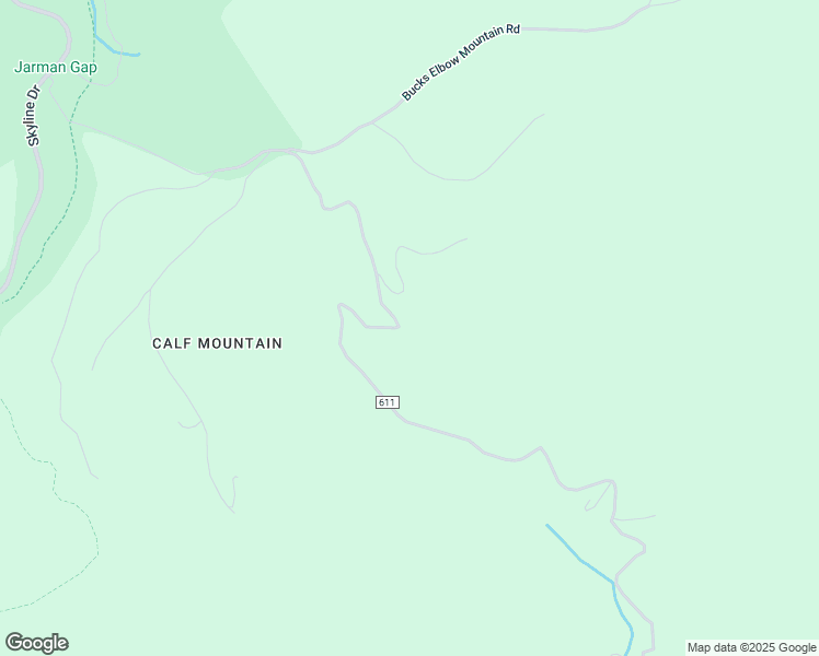 map of restaurants, bars, coffee shops, grocery stores, and more near 7672 Jarmans Gap Rd in Crozet