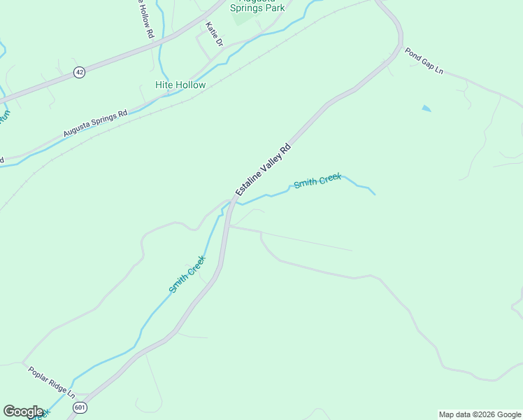 map of restaurants, bars, coffee shops, grocery stores, and more near 516 Estaline Valley Road in Craigsville