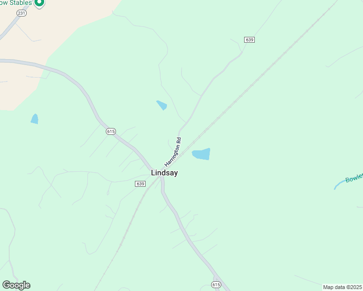 map of restaurants, bars, coffee shops, grocery stores, and more near 1975 Harrington Road in Gordonsville