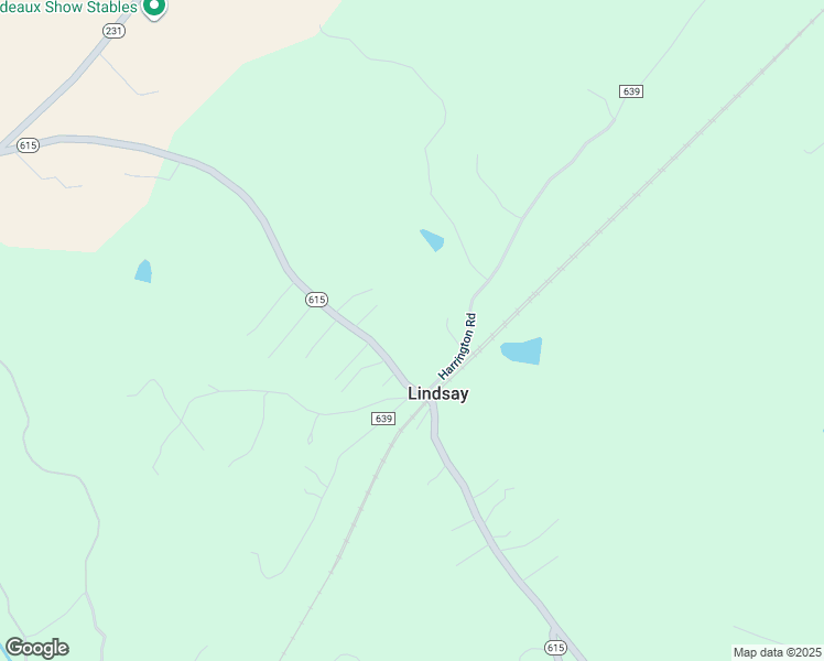 map of restaurants, bars, coffee shops, grocery stores, and more near 1865 Lindsay Road in Gordonsville
