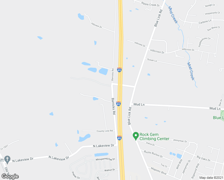 map of restaurants, bars, coffee shops, grocery stores, and more near 10935 Barricks Road in Louisville