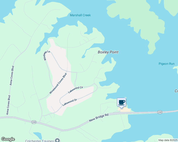 map of restaurants, bars, coffee shops, grocery stores, and more near 892 Windway Lane in Mineral