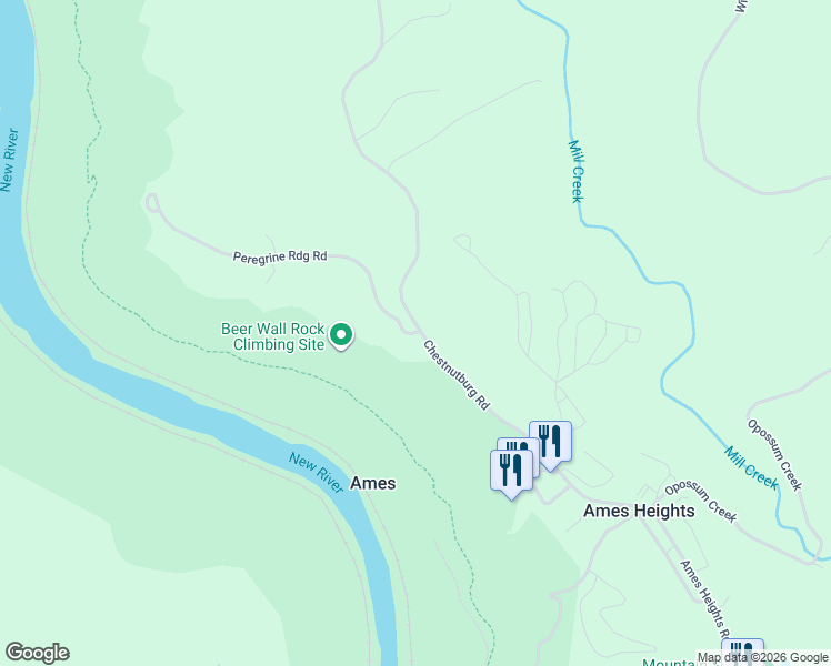 map of restaurants, bars, coffee shops, grocery stores, and more near County Route 60/5 in Victor