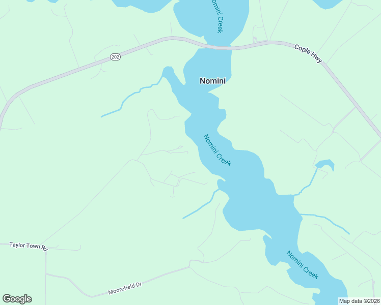 map of restaurants, bars, coffee shops, grocery stores, and more near 28 Ironwood Road in Montross
