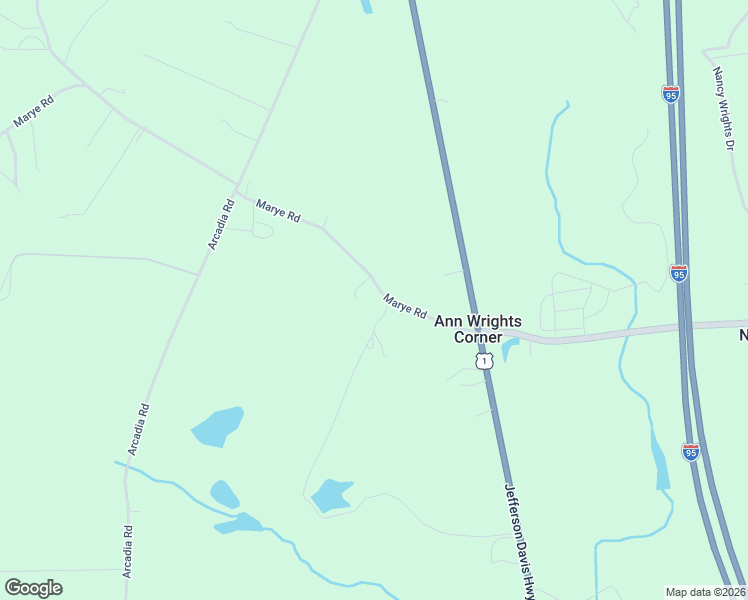 map of restaurants, bars, coffee shops, grocery stores, and more near 6452 Marye Road in Woodford