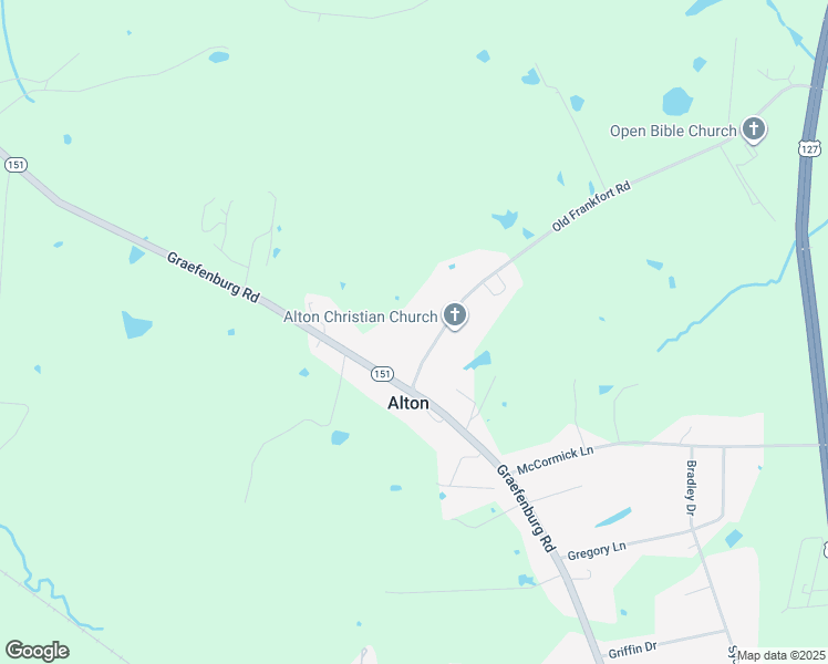 map of restaurants, bars, coffee shops, grocery stores, and more near 1681 Old Frankfort Road in Lawrenceburg