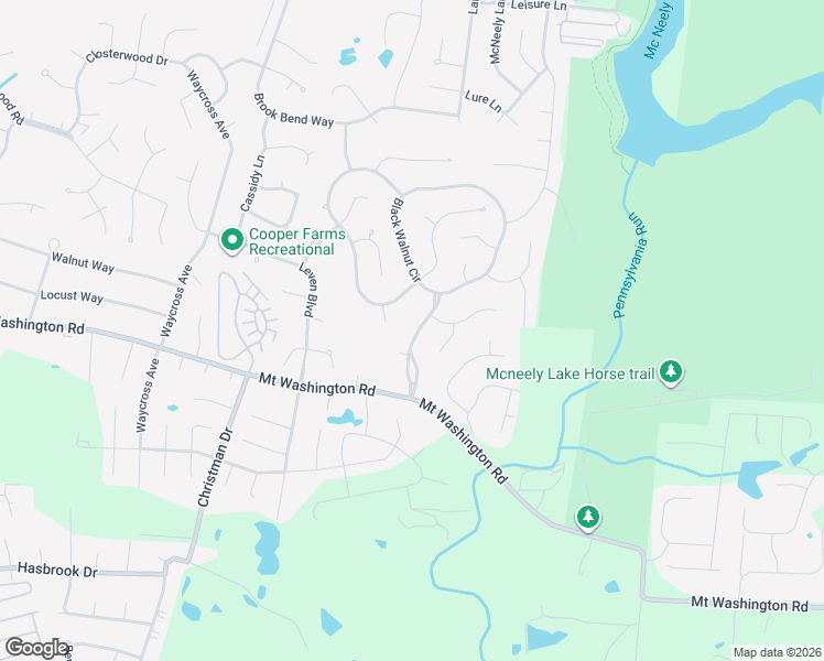 map of restaurants, bars, coffee shops, grocery stores, and more near 10712 Black Walnut Boulevard in Louisville