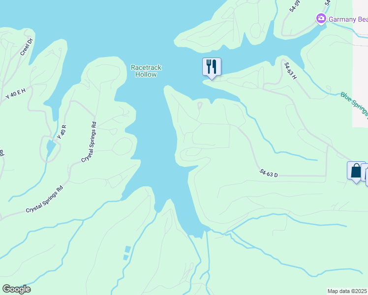 map of restaurants, bars, coffee shops, grocery stores, and more near 6601-6799 Country Lane in Osage Beach