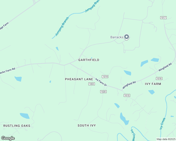 map of restaurants, bars, coffee shops, grocery stores, and more near 740 Ivy Farm Drive in Charlottesville