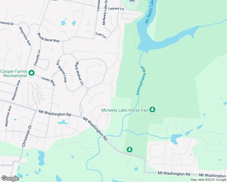 map of restaurants, bars, coffee shops, grocery stores, and more near 7309 Deutsch Road in Louisville