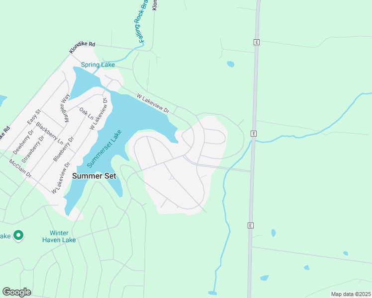 map of restaurants, bars, coffee shops, grocery stores, and more near 40 East Lakeview Drive in De Soto
