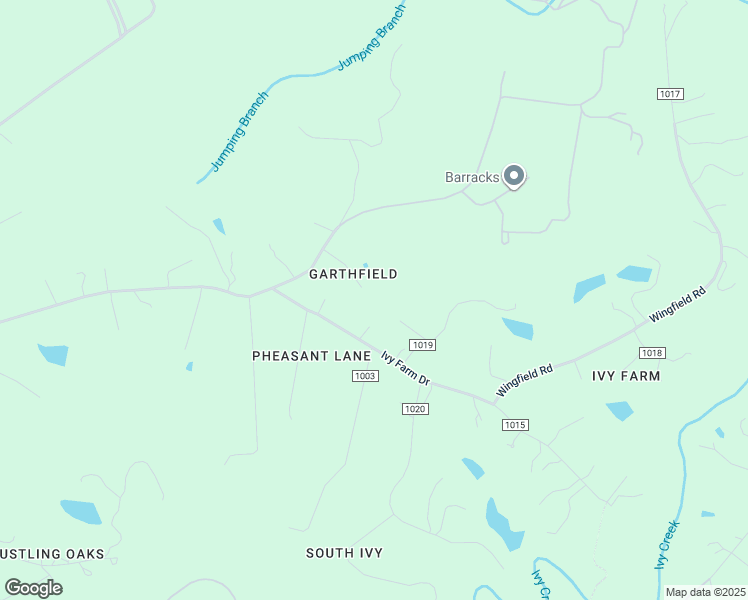 map of restaurants, bars, coffee shops, grocery stores, and more near 740 Ivy Farm Drive in Charlottesville
