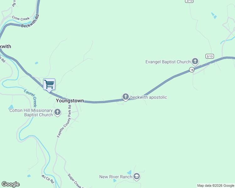 map of restaurants, bars, coffee shops, grocery stores, and more near 4064 Beckwith Road in Fayetteville
