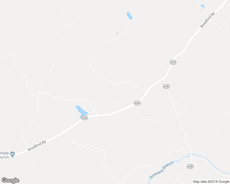 map of restaurants, bars, coffee shops, grocery stores, and more near 12528 Woodford Road in Woodford
