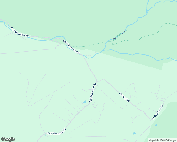 map of restaurants, bars, coffee shops, grocery stores, and more near 1376 Calf Mountain Road in Waynesboro