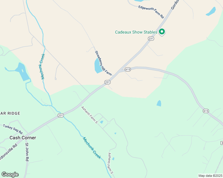 map of restaurants, bars, coffee shops, grocery stores, and more near 6831 Gordonsville Road in Gordonsville