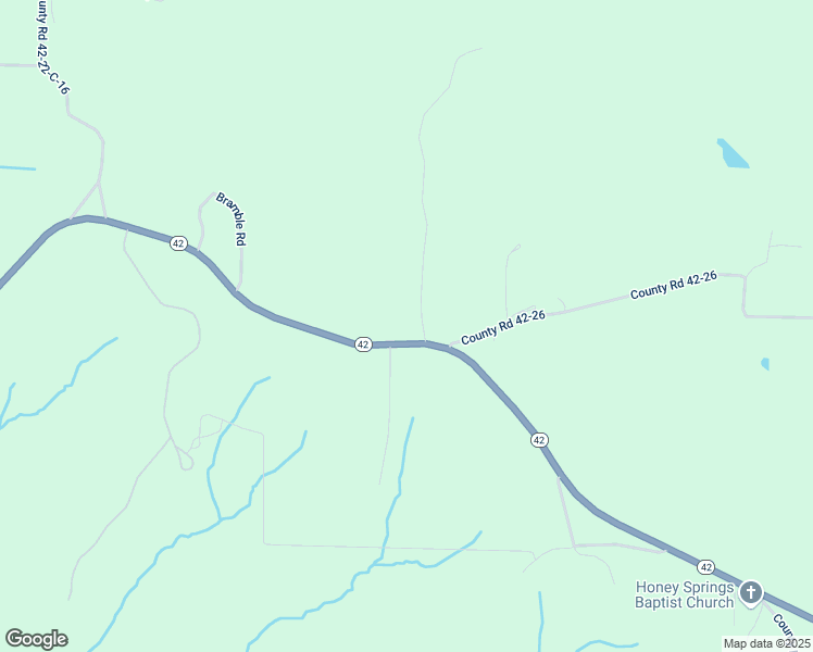 map of restaurants, bars, coffee shops, grocery stores, and more near 1753 State Highway 42 in Brumley
