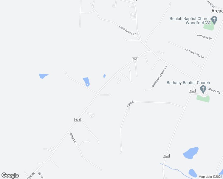 map of restaurants, bars, coffee shops, grocery stores, and more near 6210 Marye Road in Woodford