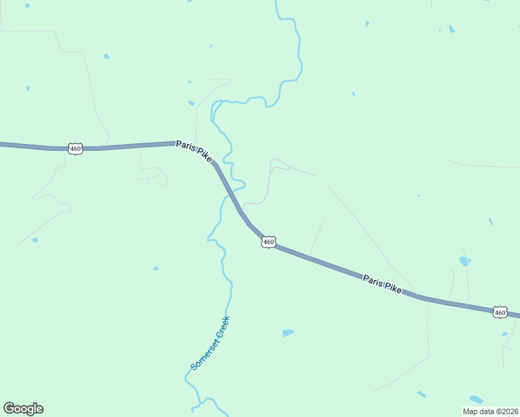 map of restaurants, bars, coffee shops, grocery stores, and more near 1075 Paris Road in Mount Sterling