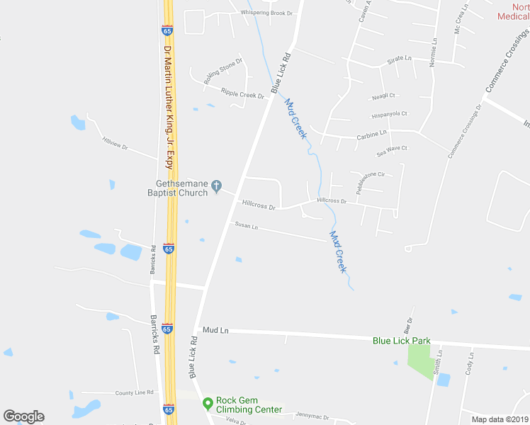map of restaurants, bars, coffee shops, grocery stores, and more near 3707 Susan Lane in Louisville