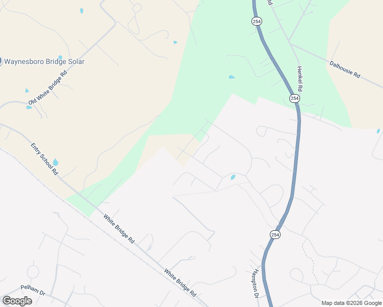 map of restaurants, bars, coffee shops, grocery stores, and more near 225 Spring Run Drive in Waynesboro