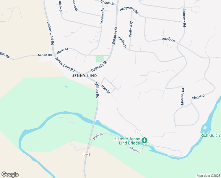 map of restaurants, bars, coffee shops, grocery stores, and more near 11763 Main Street in Valley Springs