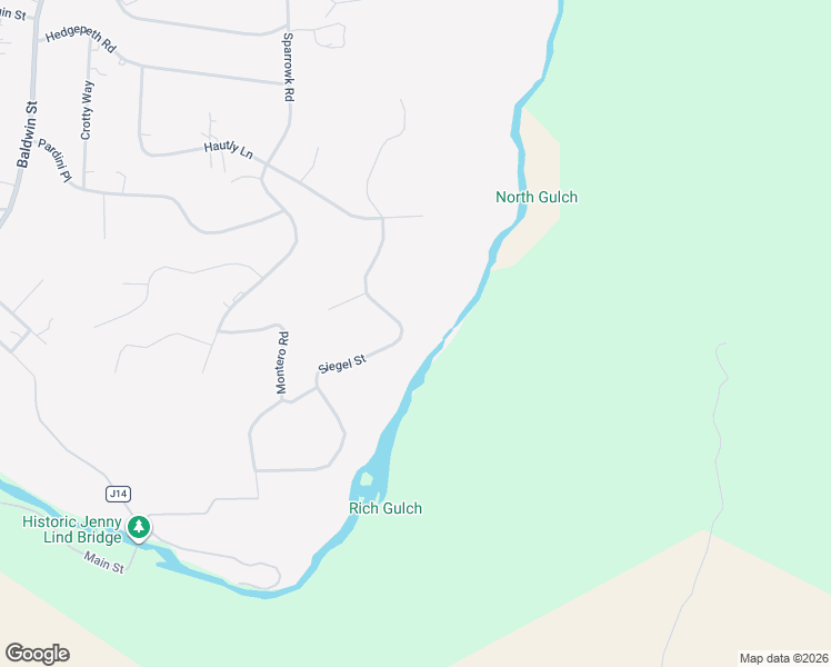 map of restaurants, bars, coffee shops, grocery stores, and more near 8563 Siegel Street in Valley Springs