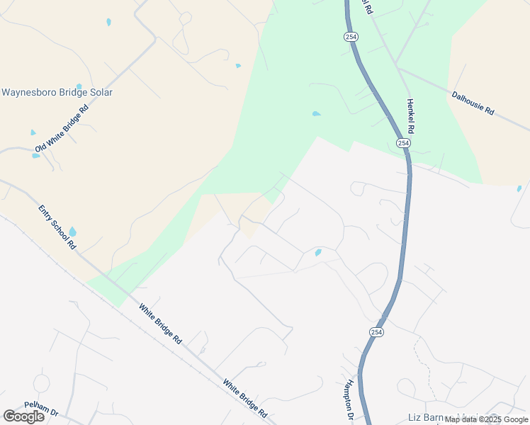 map of restaurants, bars, coffee shops, grocery stores, and more near 209 Springdale Road in Waynesboro