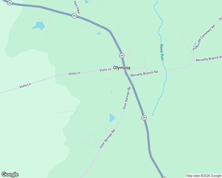 map of restaurants, bars, coffee shops, grocery stores, and more near 125 Sour Springs Road in Olympia