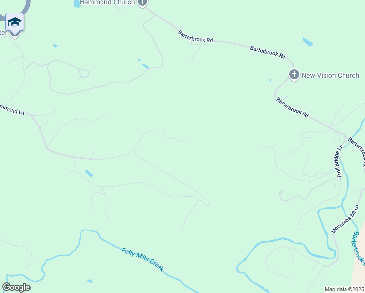 map of restaurants, bars, coffee shops, grocery stores, and more near 575 Hammond Lane in Staunton