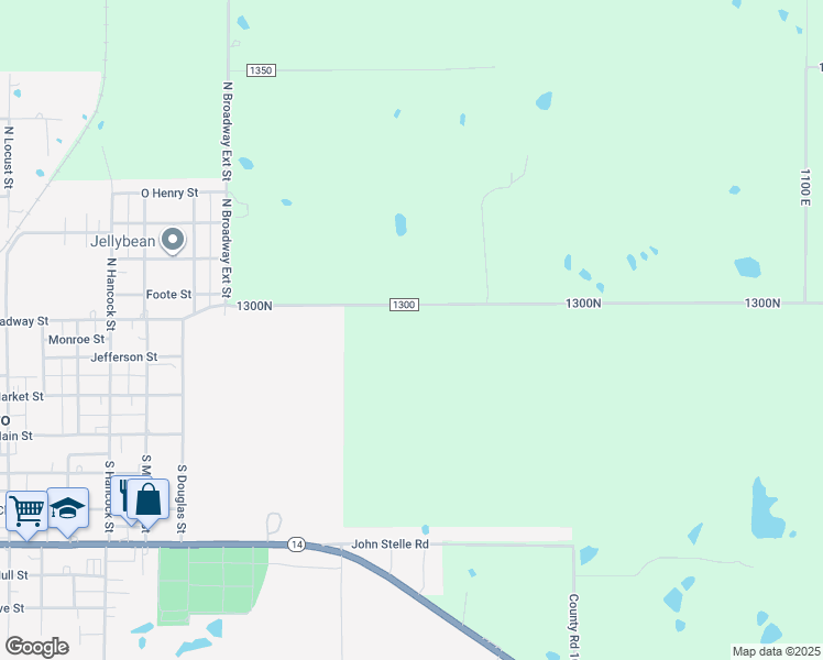 map of restaurants, bars, coffee shops, grocery stores, and more near in McLeansboro