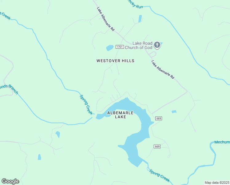 map of restaurants, bars, coffee shops, grocery stores, and more near 2094 Lakeside Drive in Charlottesville