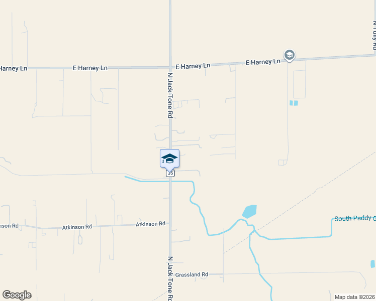 map of restaurants, bars, coffee shops, grocery stores, and more near 12872 North Jack Tone Road in Lodi