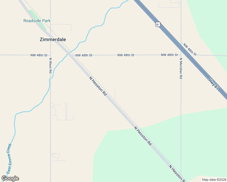 map of restaurants, bars, coffee shops, grocery stores, and more near 3600-4798 North Hesston Road in Newton