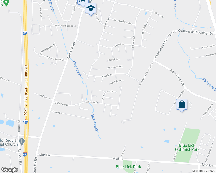 map of restaurants, bars, coffee shops, grocery stores, and more near 4002 Sea Wave Court in Louisville